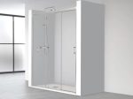 Paroi de douche double porte coulissante intérieur - DUBLINO