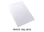 Design shower tray, with right-angled drainage at 17 x 17 cm, Width 100 to 200 x l. 70 to 100 cm, anti-slip, made to measure by the cm, FREE DELIVERY