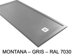 Receveur de douche, sur mesure, largeur 60 à 210 cm X 60 à 100 cm, Garantie 5 ans, résine pleine masse PN24 de couleurs, LIVRAISON RAPIDE, OFFERTE