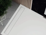 Receveur de douche avec caniveau en Corian® - XATIVA