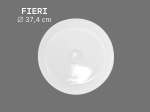Vasque FIERI 37,4 cm en céramique blanc brillant. Lavabo compact design à poser idéal petits espaces. Garantie 10 ans. Livraison gratuite.
