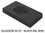 Plan vasque système d’évacuation discret L 50 à 201 x P 40 à 51 cm, finition lisse mate, 10 couleurs, Anti bactérien, résine Akrytan® teinté dans la masse, Livraison Offerte.