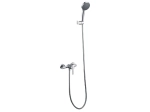 Robinetterie salle de bain complète : colonne de douche, mitigeurs lavabo, bidet et douche. Finitions noir mat, chrome, or brossé. Livraison offerte.