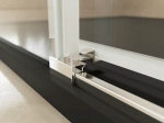 Porte de douche coulissante, verre de sécurité, traitement anti calcaire - NANTES