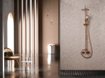 Robinetterie salle de bain complète : colonne de douche, mitigeurs lavabo, bidet et douche. Finitions noir mat, chrome, or brossé. Livraison offerte.