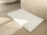 Receveur de douche design, avec évacuation d'eau en angle à 17 x 17 cm, Largeur 100 à 200 x l. 70 à 100 cm, anti glissant, fabrication sur mesure au cm, LIVRAISON OFFERTE