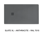 Grand receveur de douche a l'italienne, Largeur 220 à 250 x l. 70 à 100 cm Résine anti glissant, 10 couleurs disponibles, fabrication sur mesure au cm, LIVRAISON OFFERT