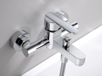 Robinetterie salle de bain complète : colonne de douche, mitigeurs lavabo, bidet et douche. Finitions noir mat, chrome, or brossé. Livraison offerte.