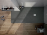 Receveur de douche 70x70 cm résine extra-plat TECNIK Blanc