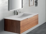 Plan vasque encastrable en Corian® Arctic White - PARIS