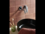 Vasque PELEKAS ronde 38,5 cm en céramique noir mat. Design moderne avec parois fines UP-SLIM. À poser, sans trop-plein. Garantie 10 ans. Livraison gratuite.