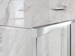 Paroi de douche coulissante, sur mesure - HITADOS