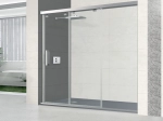 Paroi de douche coulissante, avec une large ouverture - DUBLYN