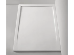 Receveur de douche Design Caniveau Résine Extra plat blanc