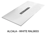Receveur douche évacuation centrale, Largeur 100 à 200 x l. 70 à 100 cm, Résine anti glissant pleine masse, Couleurs, fabrication sur mesure, LIVRAISON OFFERTE