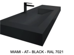 Wall-hung vanity unit, washbasin 90 cm, MIAMI 90 AT colours