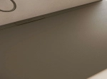 Receveur de douche caniveau Extra plat, Largeur 100 à 200 cm x 75 à 100 cm, dix couleurs aux choix, Résine anti glissant PN22, finition ardoise, LIVRAISON OFFERTE et rapide